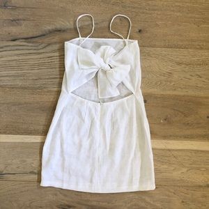 New MIKOH swim Pakala Linen Dress 0-1 cover
